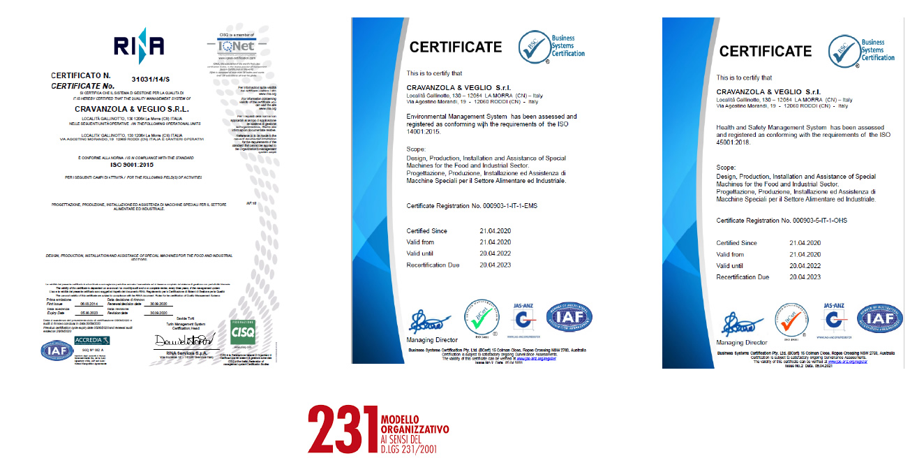 Certificazioni
